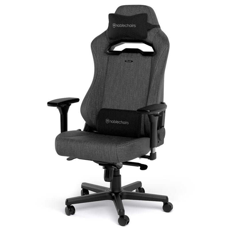 detalj av noblechairs HERO ST TX armlener antrasitt