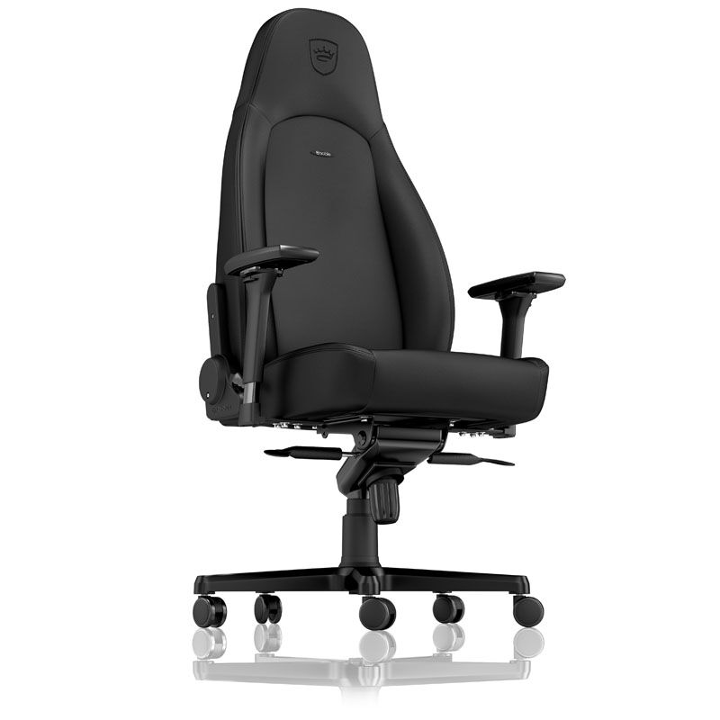 montert noblechairs ICON gamingstol Black Edition