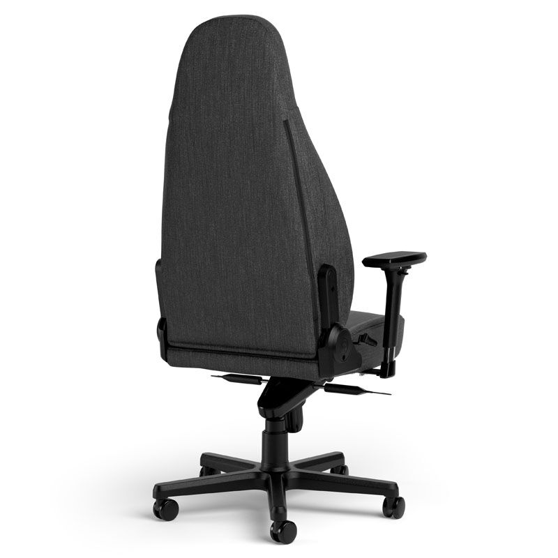 noblechairs ICON TX gamingstol stoff antrasitt detalj av stoff