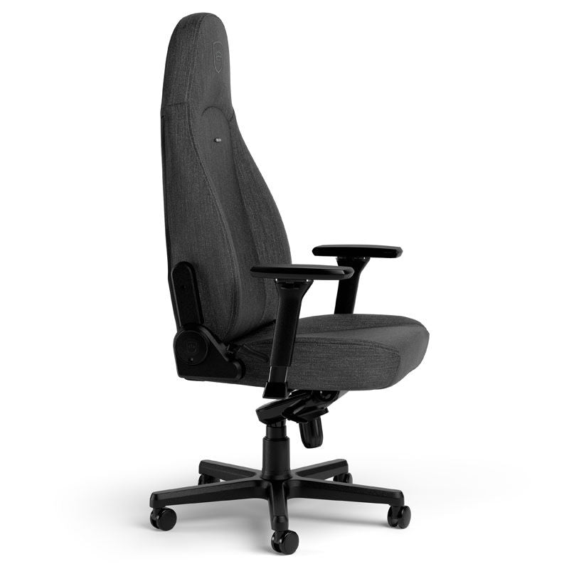 noblechairs ICON TX gamingstol stoff antrasitt montert i spillrom