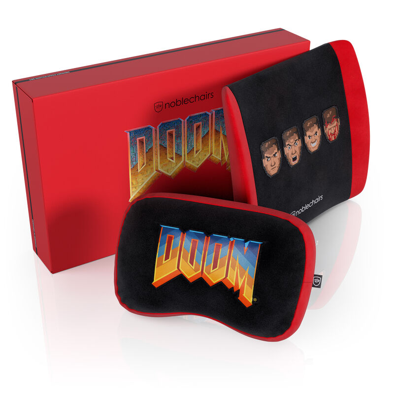noblechairs LEGEND Doom gamingstol med Retro Memory Foam puter - noblechairs