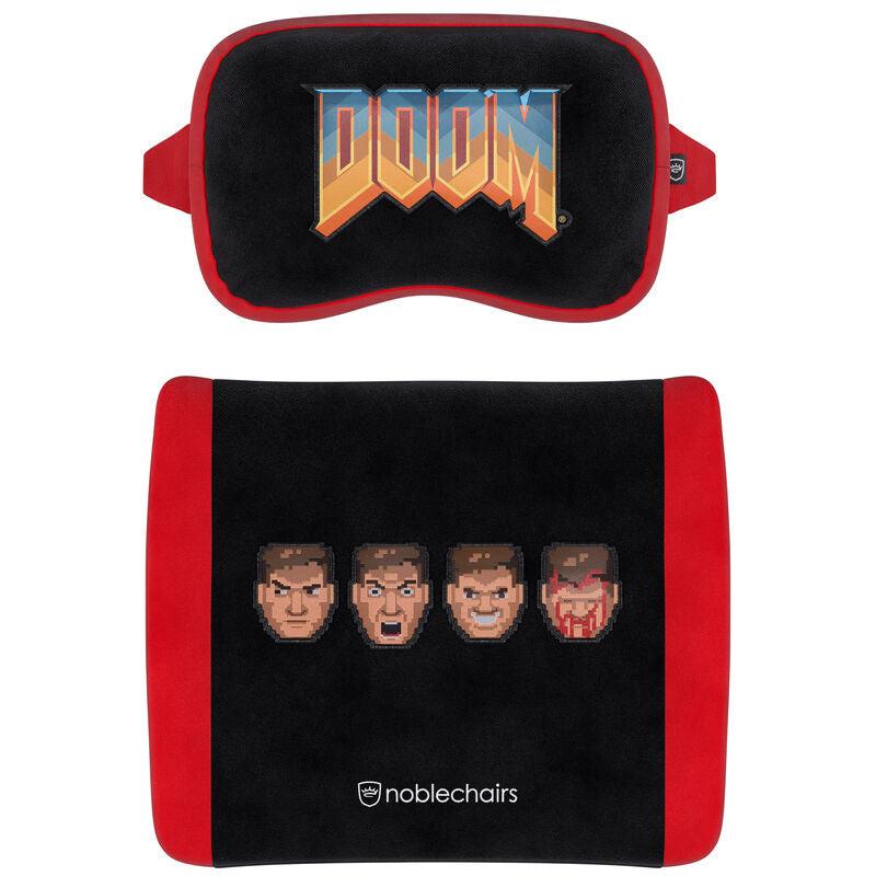 noblechairs LEGEND Doom gamingstol med Retro Memory Foam puter - noblechairs