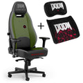 noblechairs LEGEND Doom gamingstol forfra med Memory Foam putesett