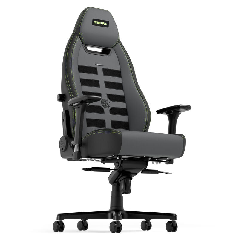noblechairs LEGEND gamingstol Shure Edition grå/svart justerbare deler