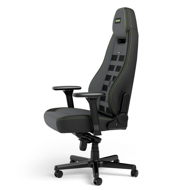 noblechairs LEGEND gamingstol Shure Edition grå/svart setepolstring