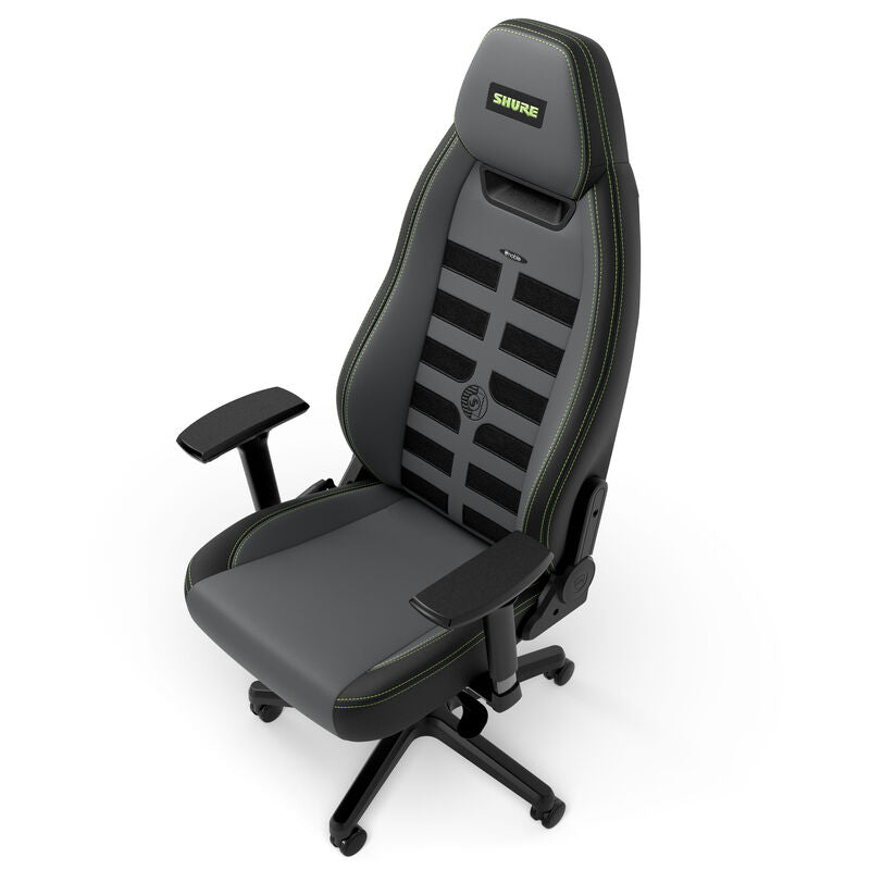 noblechairs LEGEND gamingstol Shure Edition grå/svart hjul