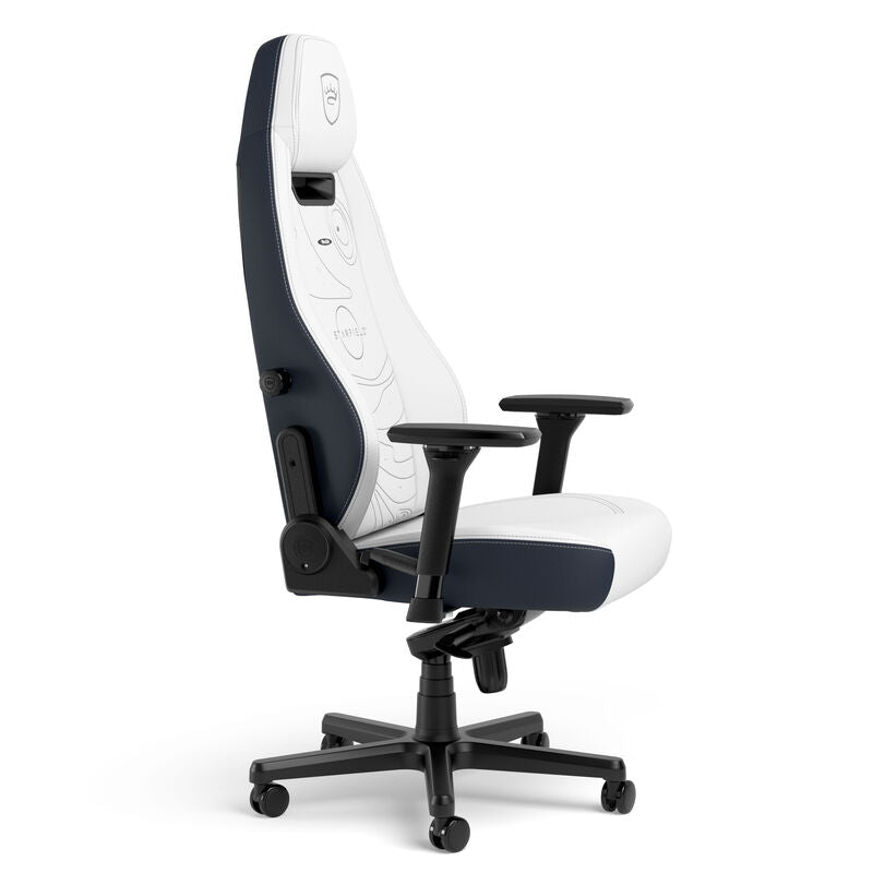noblechairs LEGEND gamingstol Starfield Edition hvit/blå justerbar ryggstøtte