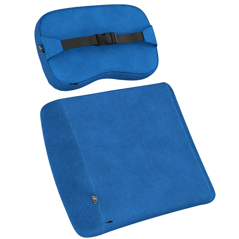noblechairs Memory Foam putesett Fallout Vault-Tec Edition detalj av broderi