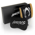 noblechairs Memory Foam putesett Heretics Edition svart/hvit forfra
