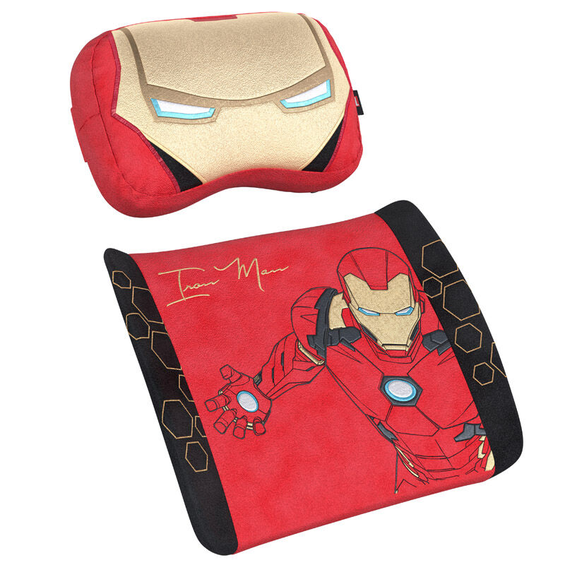noblechairs Memory Foam putesett Iron Man Edition bakside