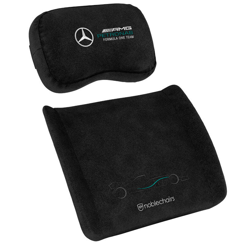 noblechairs Memory Foam putesett Mercedes-AMG Petronas F1 bakside