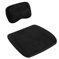 noblechairs Memory Foam putesett Seat Pad + nakkepute svart forfra