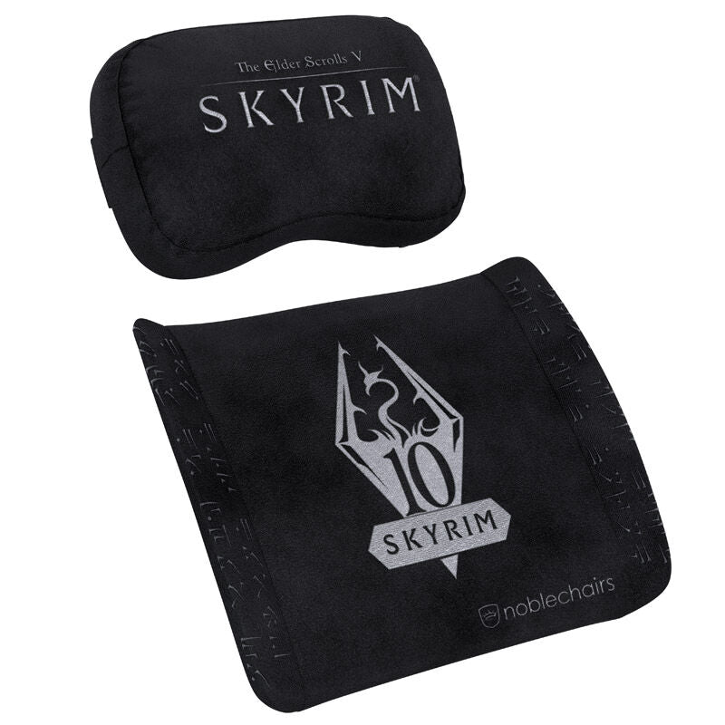 noblechairs Memory Foam putesett SKYRIM Edition bakside