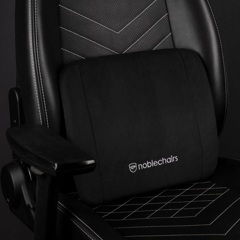 noblechairs Memory Foam putesett svart nærbilde