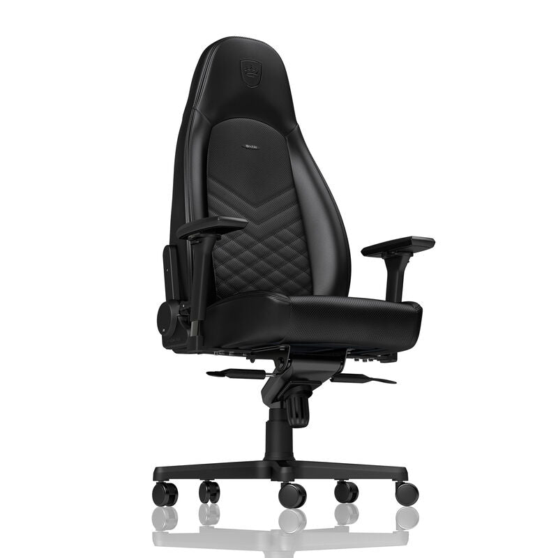 noblechairs ICON gamingstol kunstskinn svart/svart montert