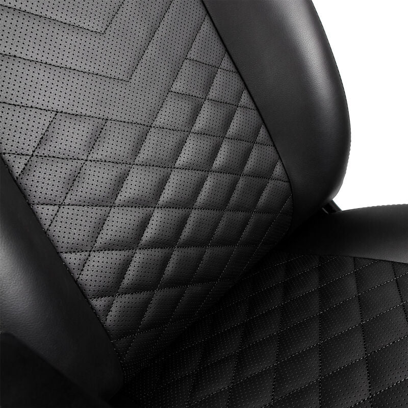 noblechairs ICON gamingstol kunstskinn svart/svart detalj av hjul