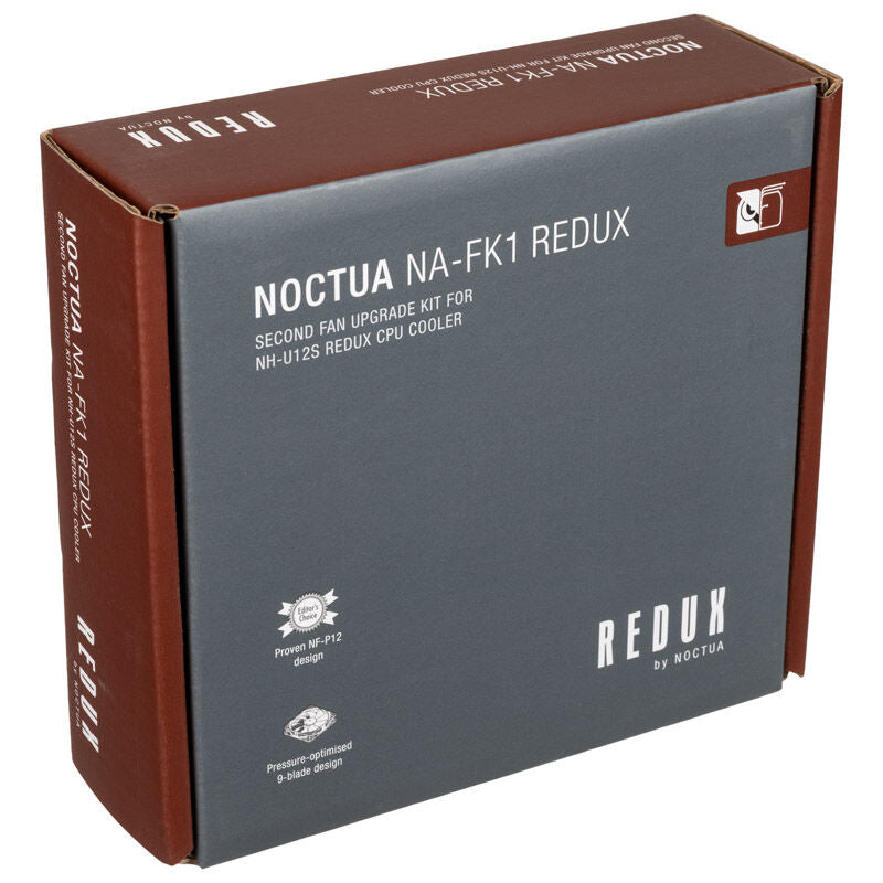 Noctua NA-FK1 redux oppgraderingssett vifte 120 mm PWM nærbilde av anti-vibrasjonsputer