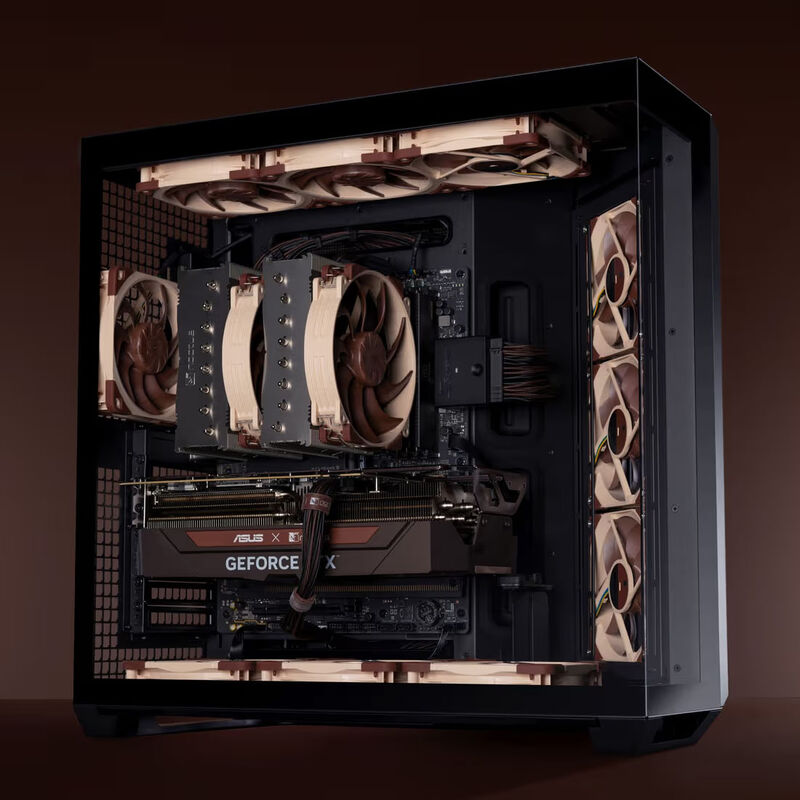 Noctua NF-A12x25 G2 LS-PWM vifte 120 mm kabel og kontakt