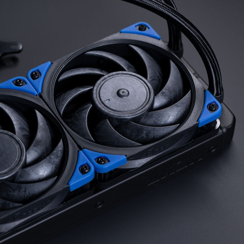 Noctua NF-A12x25 PWM chromax.black.swap vifte 120 mm kabeltilkobling