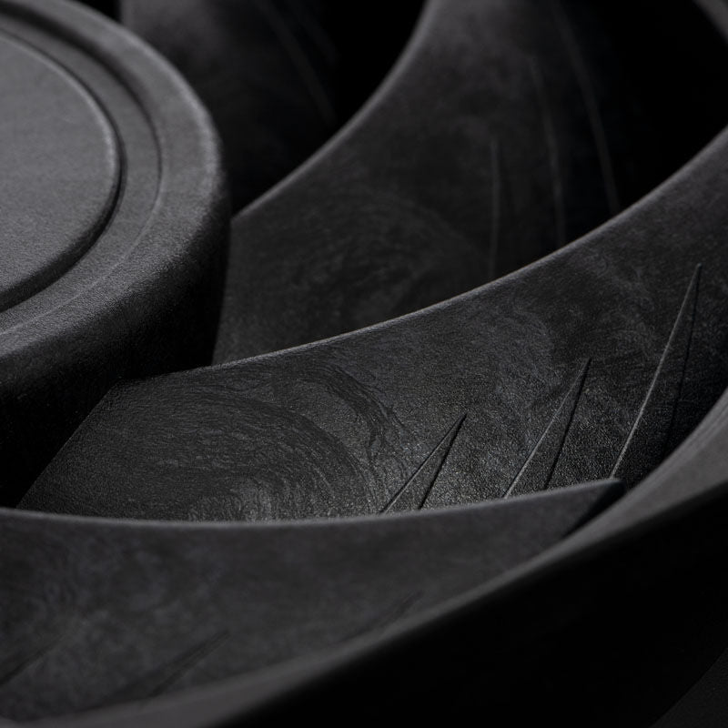 Noctua NF-A12x25 PWM chromax.black.swap vifte 120 mm detalj av rotor