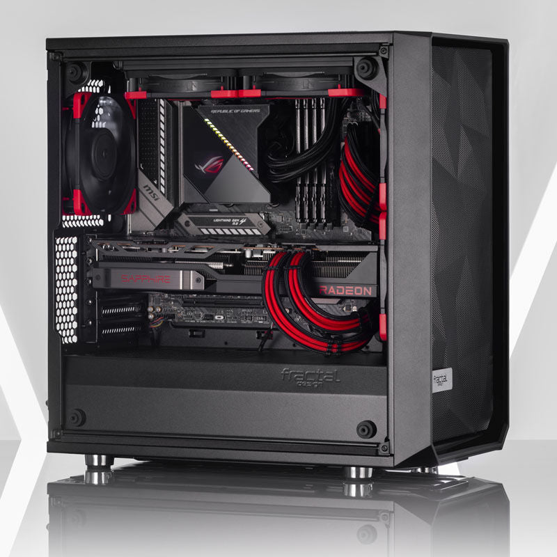 Noctua NF-A12x25 PWM chromax.black.swap vifte 120 mm sideprofil