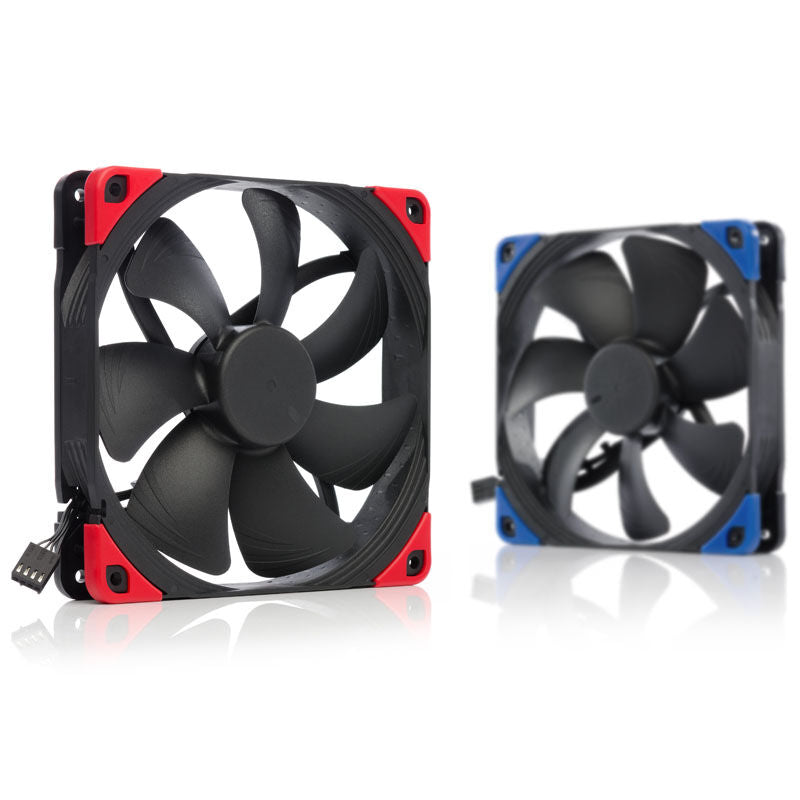 Detalj av Noctua NF-A14 PWM chromax.black.swap vifte 140 mm