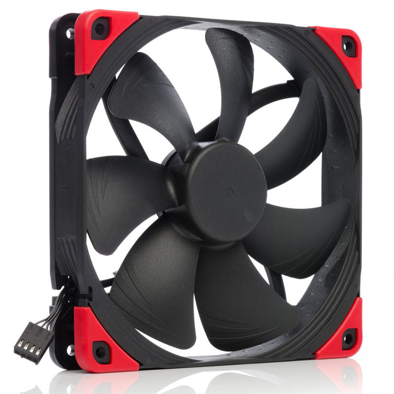 Noctua NF-A14 PWM chromax.black.swap vifte 140 mm forfra