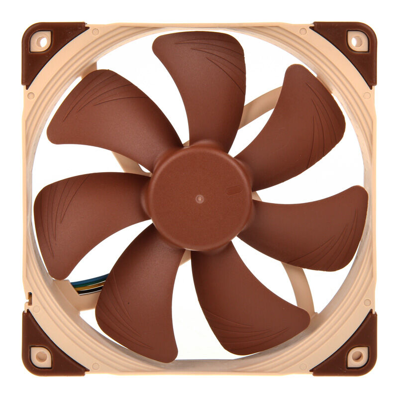 Noctua NF-A14 PWM vifte 140 mm stillegående bakside