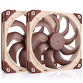 Noctua NF-A14x25 G2 Sx2-PP PWM vifte 140 mm forfra