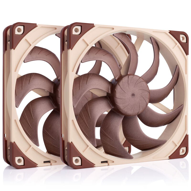 Noctua NF-A14x25 G2 Sx2-PP PWM vifte 140 mm forfra