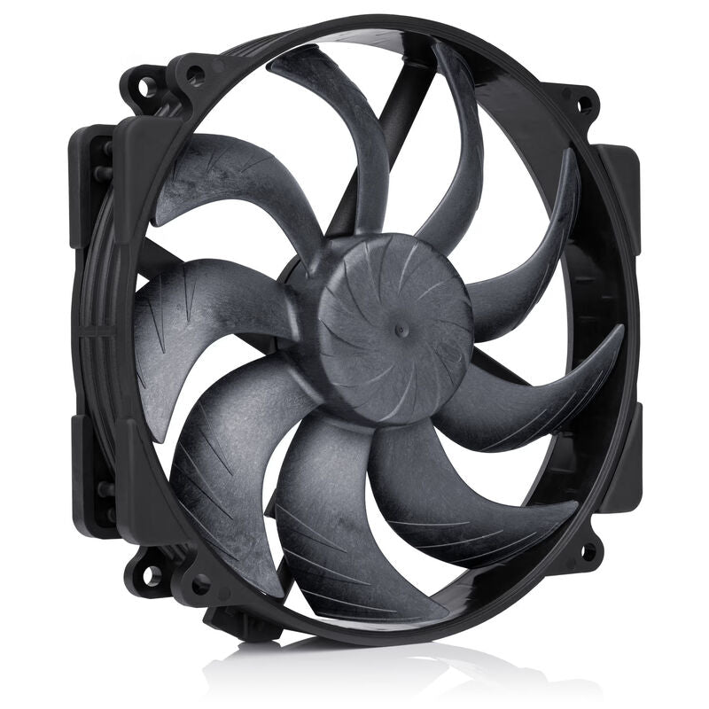 Noctua NF-A14x25r G2 PWM chromax.black vifte forfra