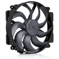 Noctua NF-A14x25r G2 PWM chromax.black vifte forfra