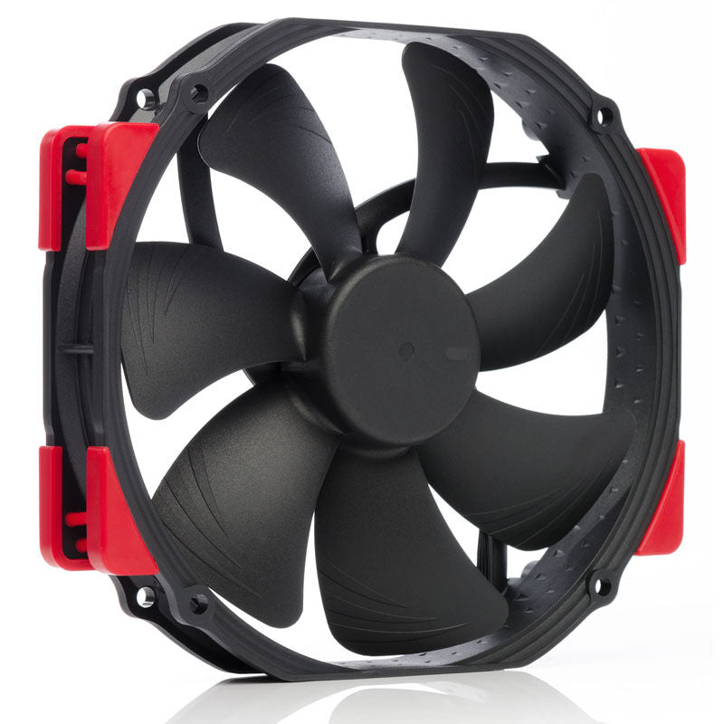 Noctua NF-A15 PWM chromax.black.swap vifte 140 mm svart forfra