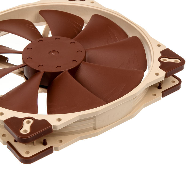 Noctua NF-A20 5V vifte 200 mm 800 RPM detalj av vifteblader