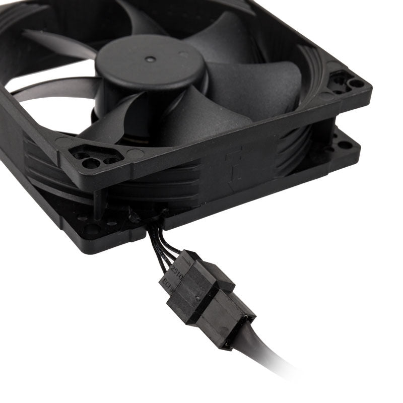 Noctua NF-A9 PWM chromax.black.swap vifte 92 mm svart detalj av rotorblader