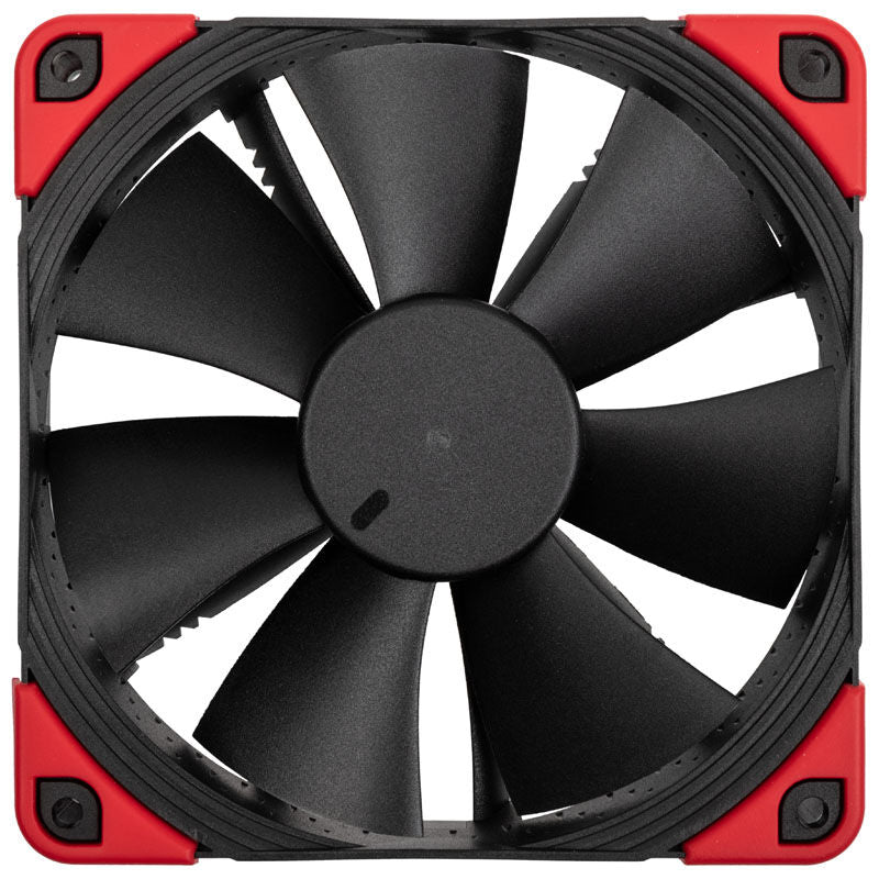 Noctua NF-F12 PWM chromax.black.swap vifte 120 mm svart bakside