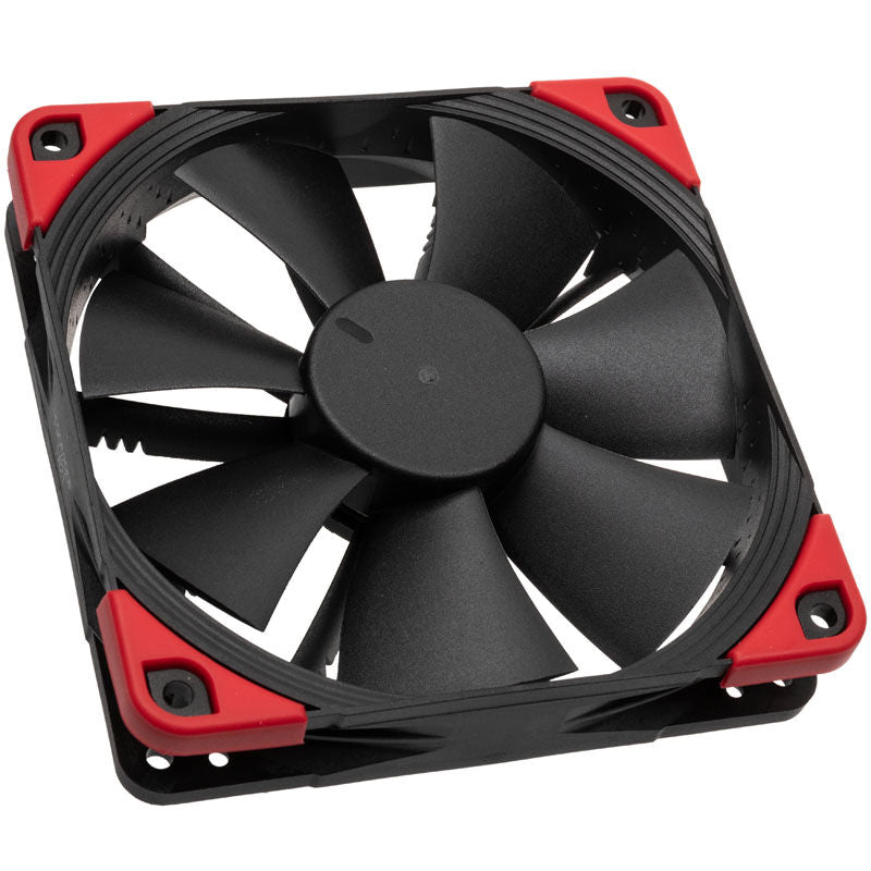 Noctua NF-F12 PWM chromax.black.swap vifte 120 mm svart forfra
