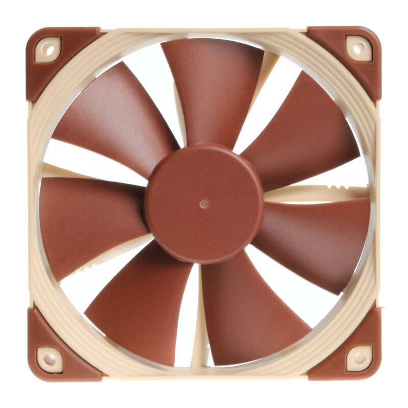 Noctua NF-F12 PWM vifte 120 mm 1500 RPM bakside