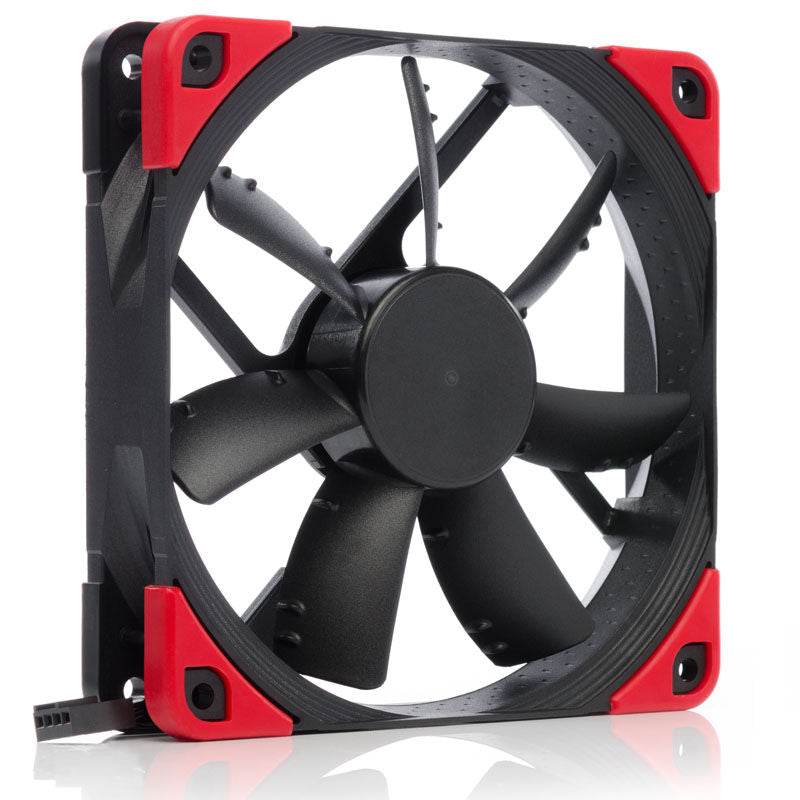 Noctua NF-S12A PWM chromax.black.swap vifte 120 mm forfra