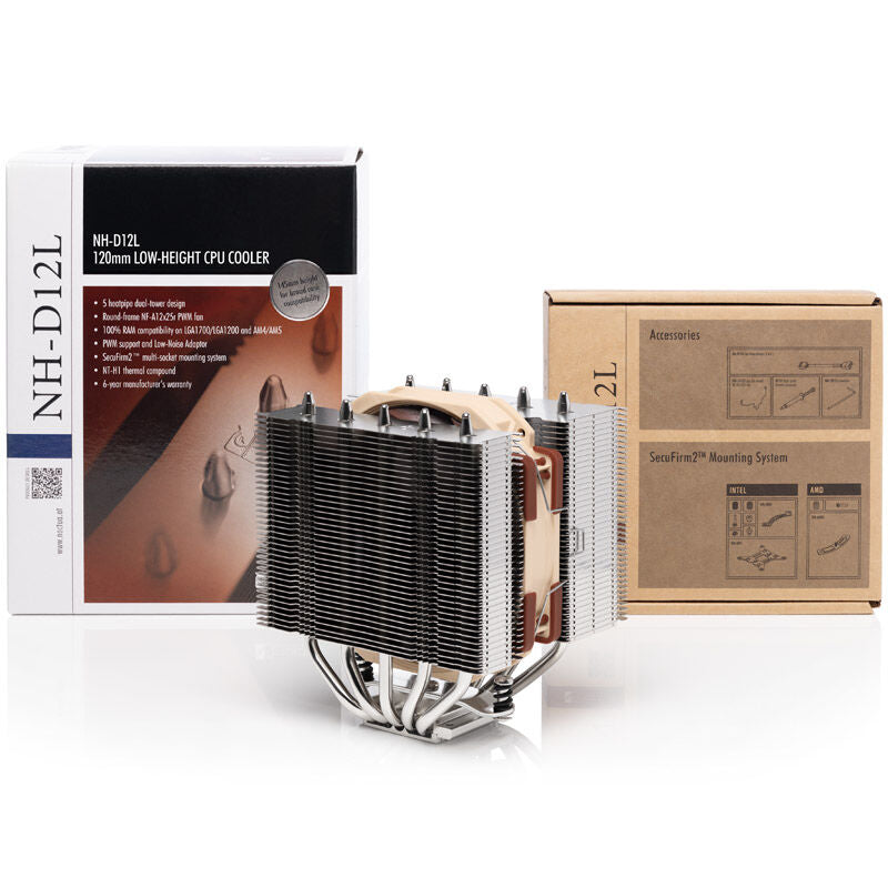 Noctua NH-D12L CPU-kjøler og tilbehør