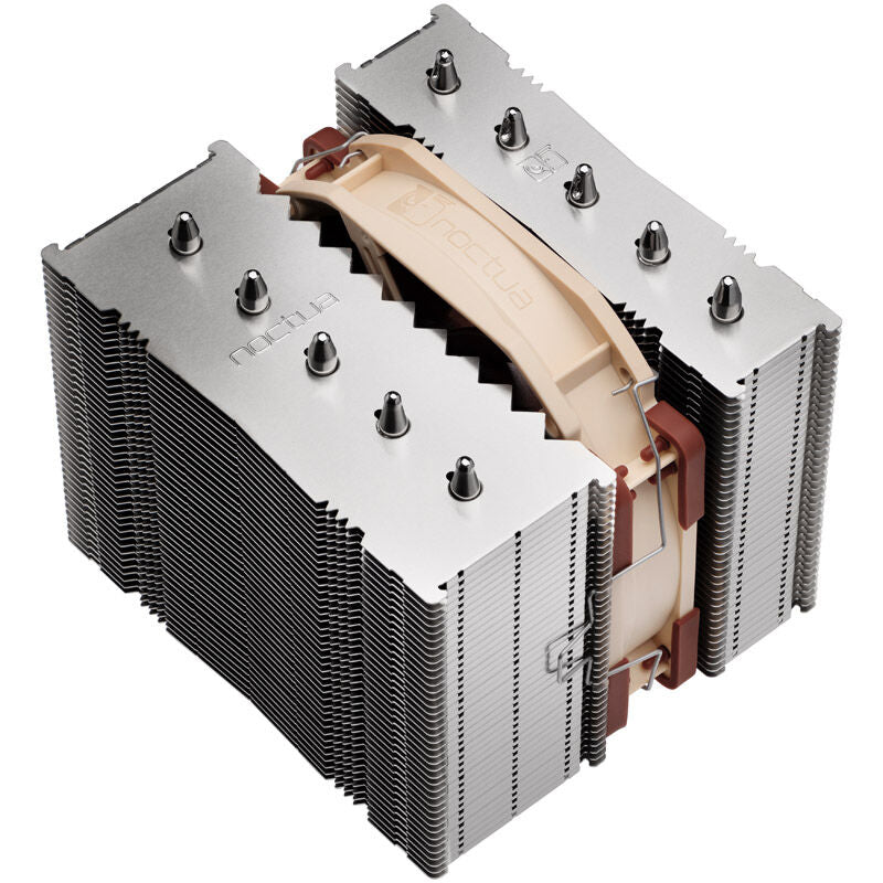 Noctua NH-D12L CPU-kjøler bakside