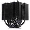 Noctua NH-D12L chromax.black CPU-kjøler forfra