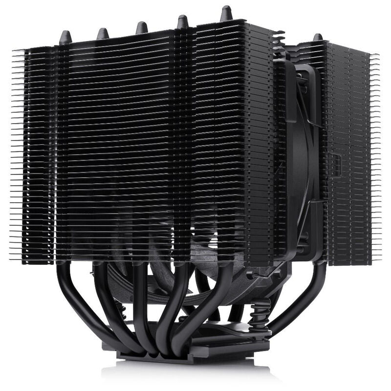 Noctua NH-D12L chromax.black CPU-kjøler forfra