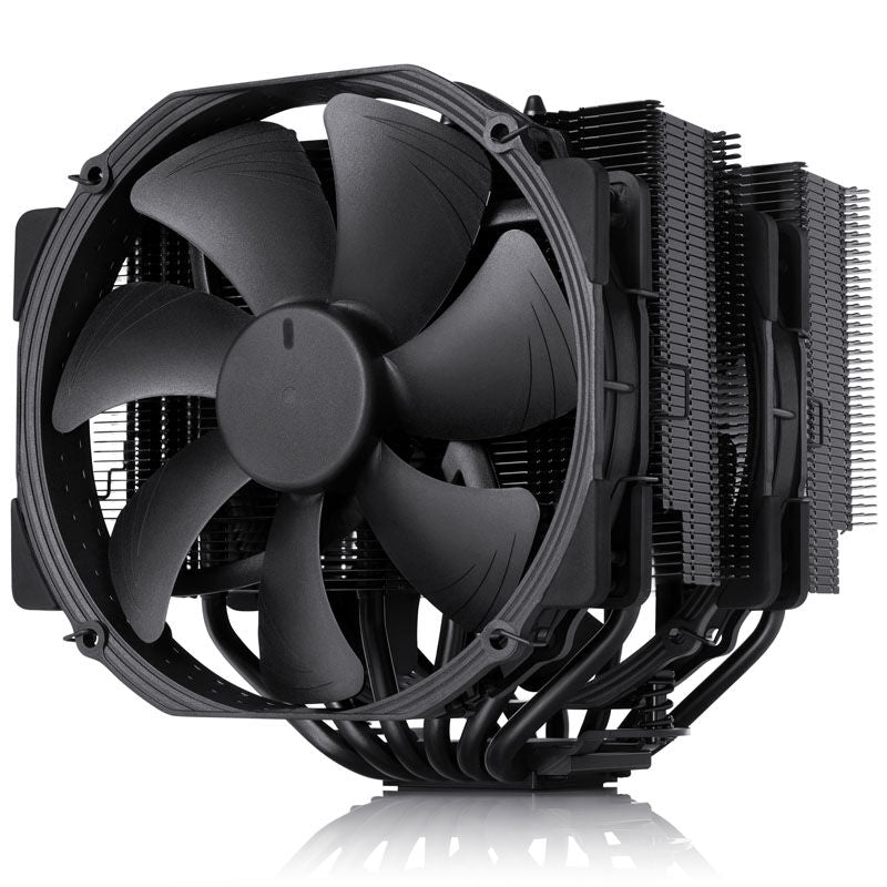 Noctua NH-D15 chromax.black CPU-kjøler forfra