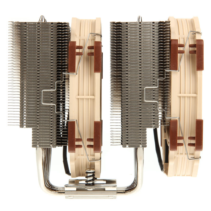 Noctua NH-D15 CPU-kjøler dobbelttårn detalj av vifte