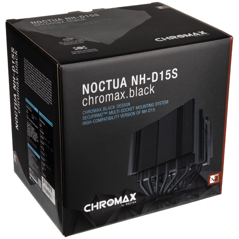 Noctua NH-D15S chromax.black kjøler med 140 mm vifte