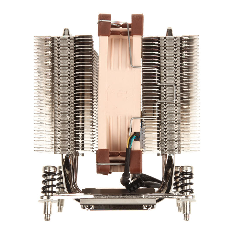 Noctua NH-D9DX i4 3U CPU-kjøler detalj av heatpipes