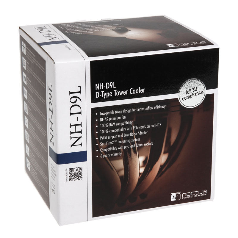 Oversikt av Noctua NH-D9L CPU-kjøler