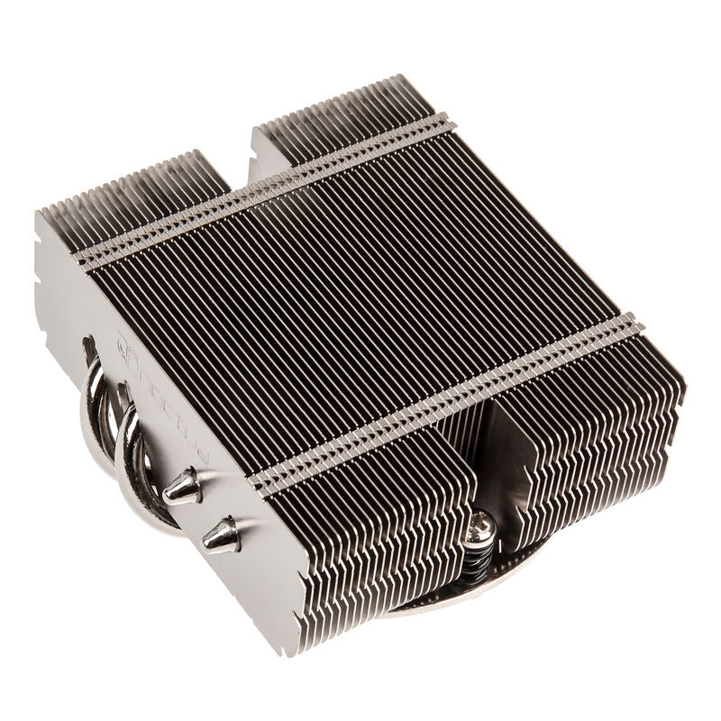 Noctua NH-L9x65 CPU-kjøler lavprofil 92 mm PWM nærbilde av heatpipes