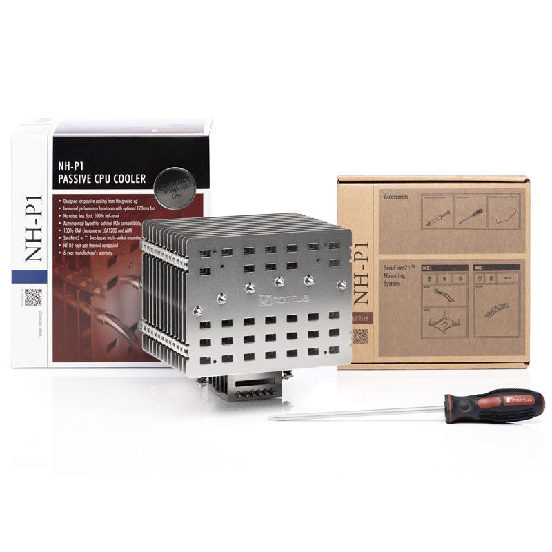 Noctua NH-P1 kjølerens design og finish